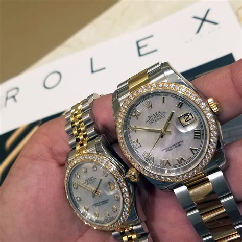 rolex watches his and hers